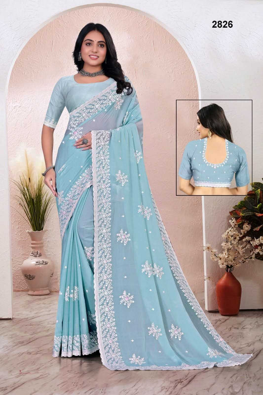 Premium Georgette Saree