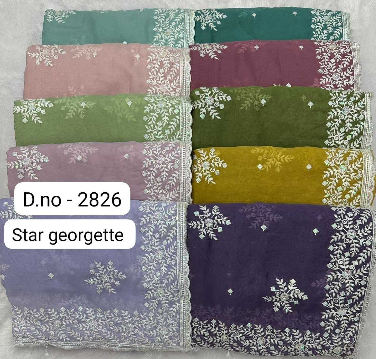 Premium Georgette Saree