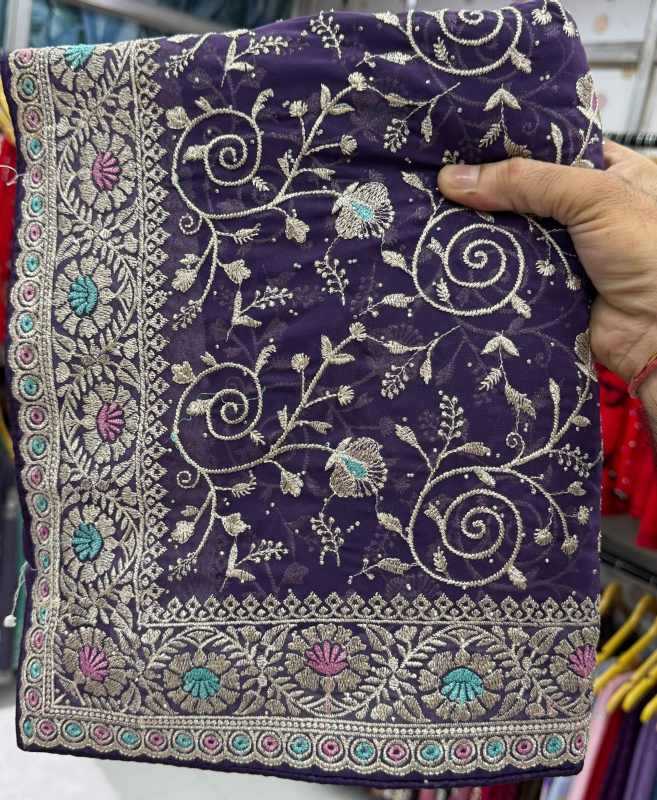 Georgette Saree
