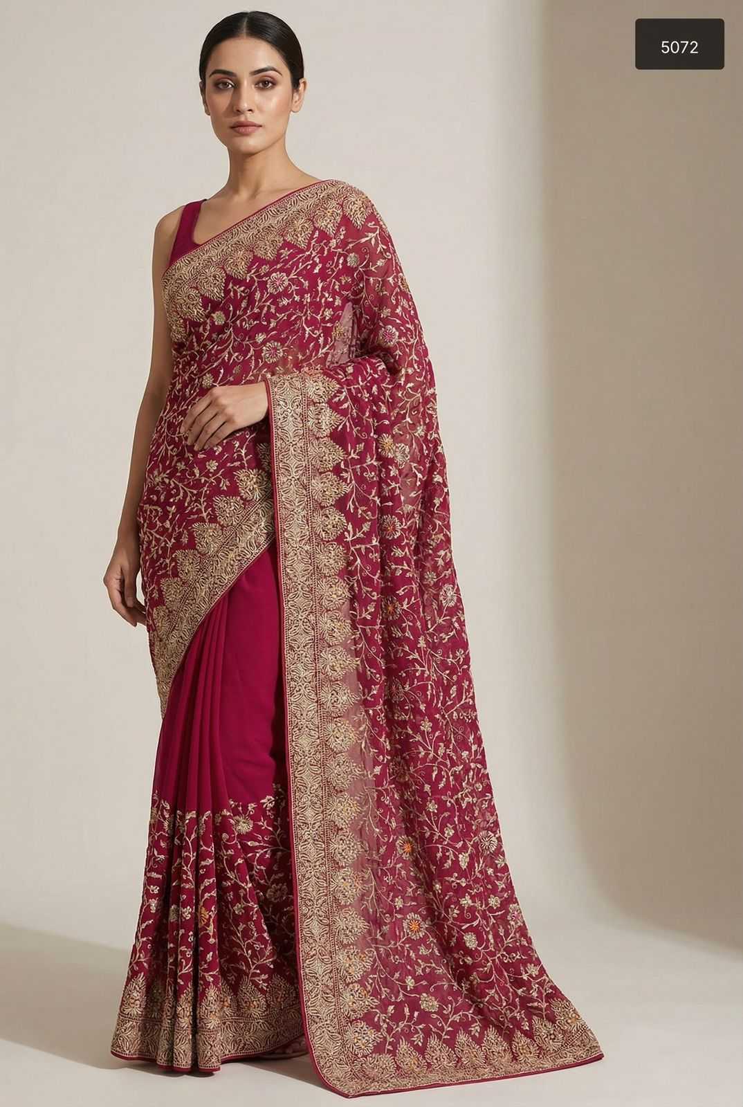 Georgette Saree
