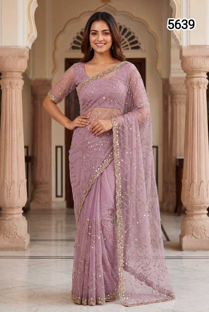 Soft Net Designer Saree