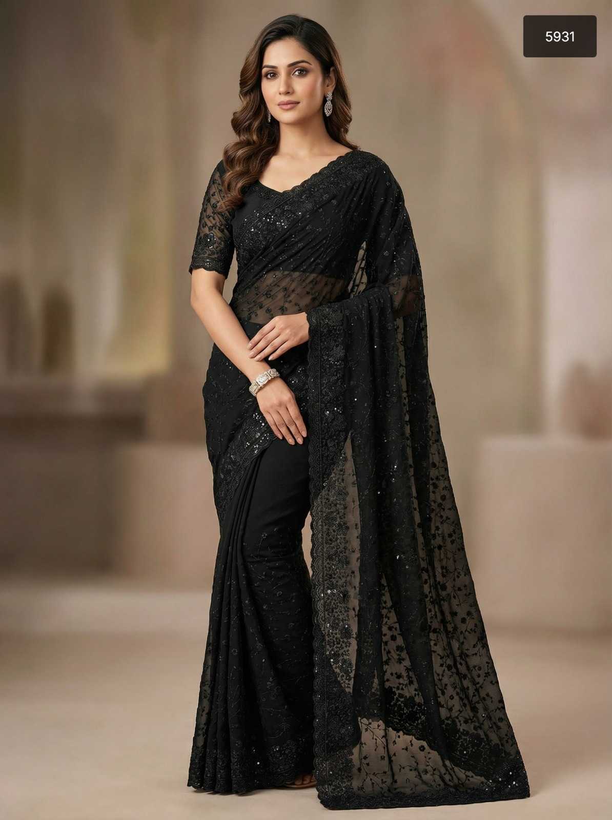Georgette Saree