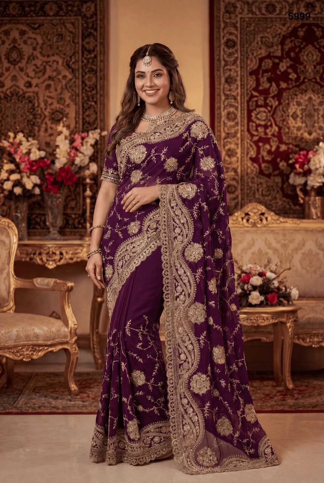 Georgette Saree