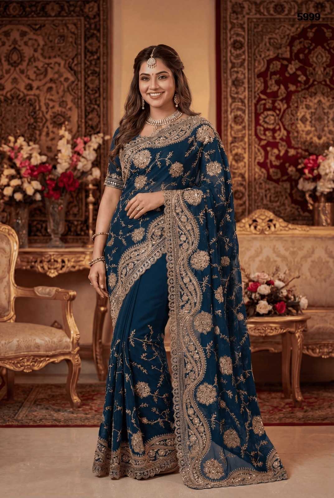 Georgette Saree