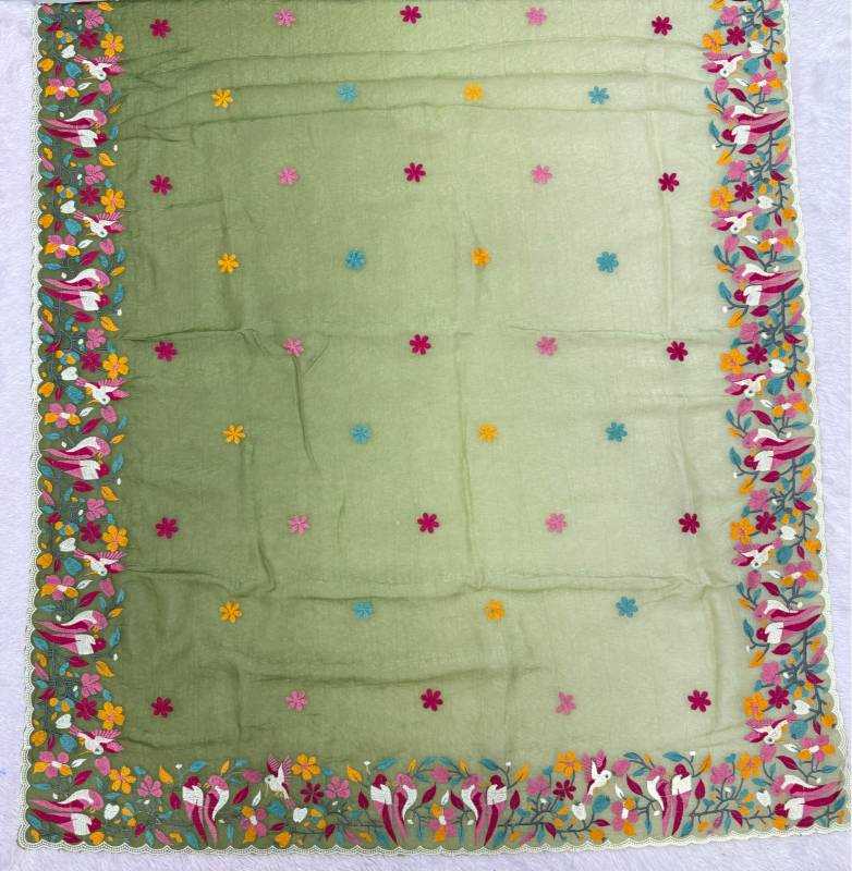 Fancy Designer Saree in Green