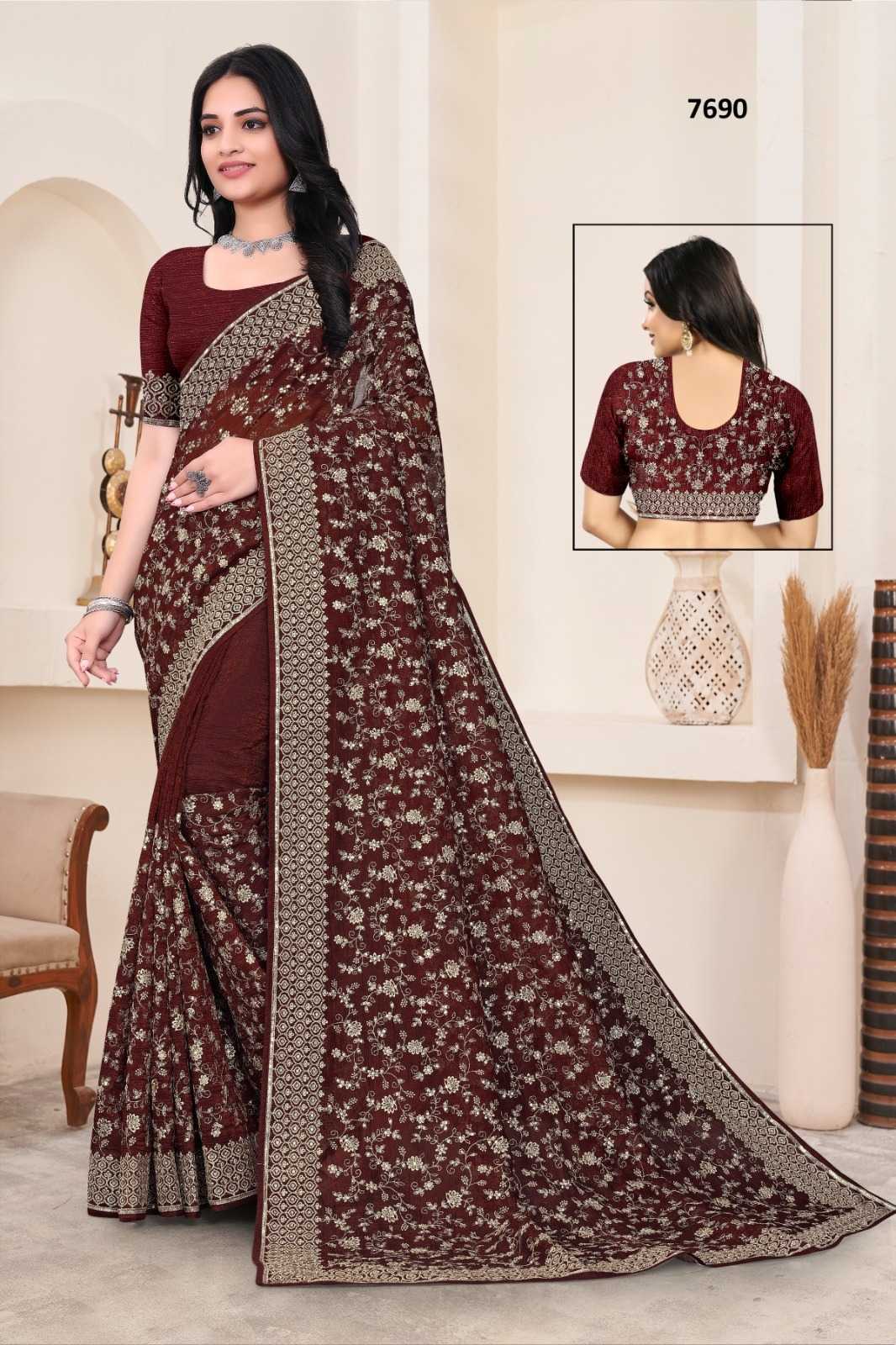 Crunchi Designer Saree