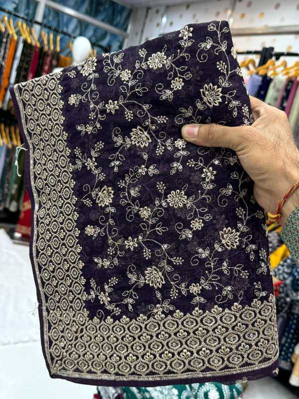 Crunchi Designer Saree