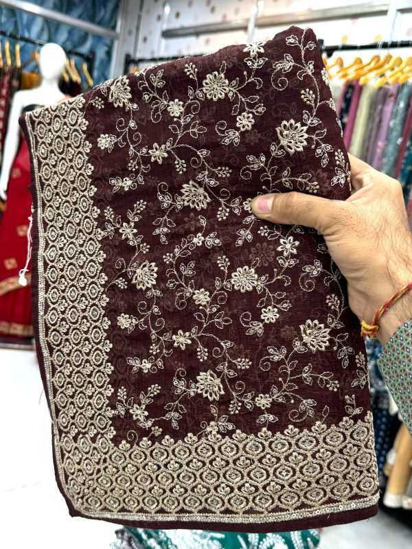 Crunchi Designer Saree