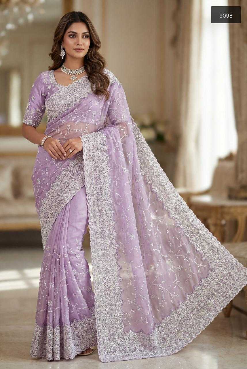 Stone Work Saree