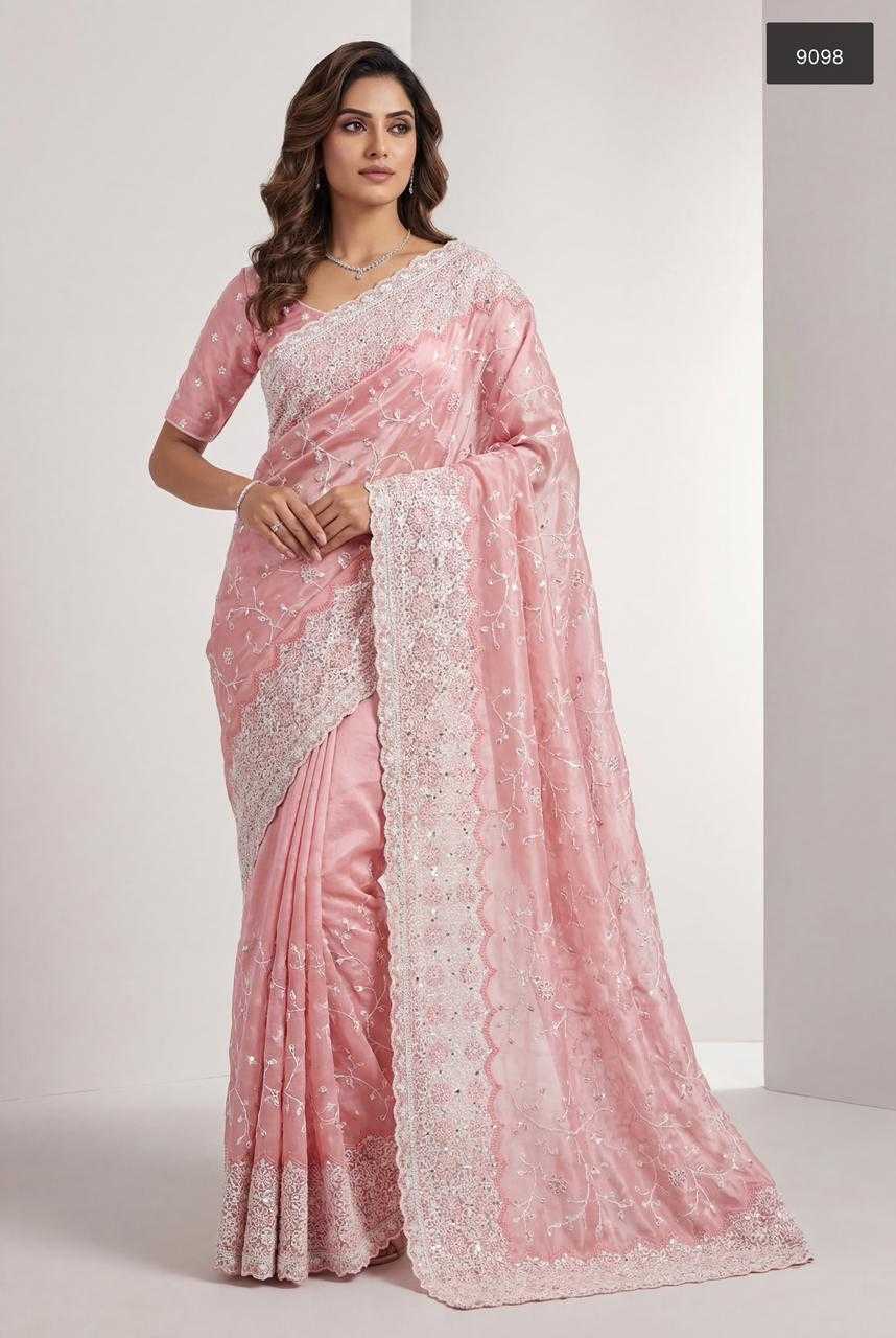Stone Work Saree