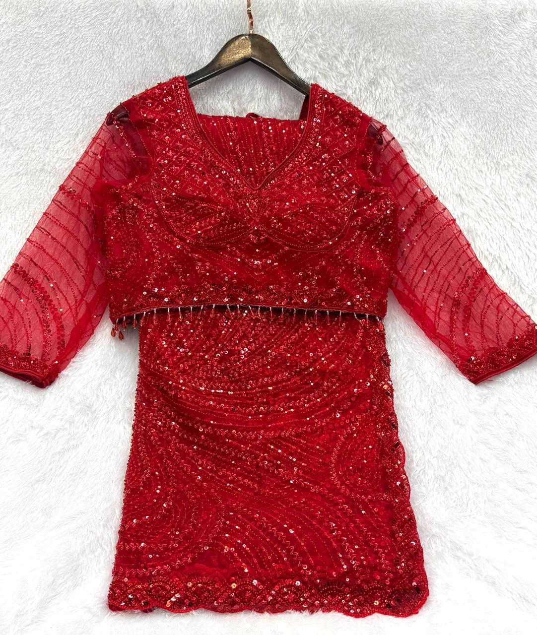 Mittal Soft Net Ready To Wear Saree