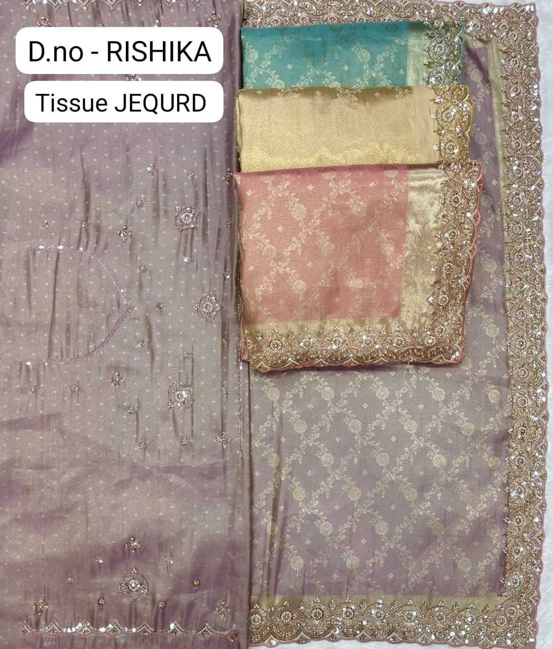 Rishika Jacquard Designer Saree