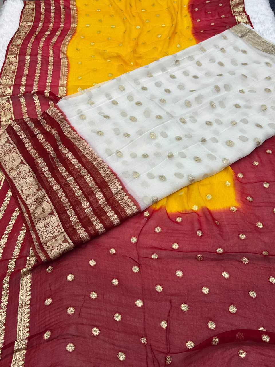 Viscose Georgette Saree