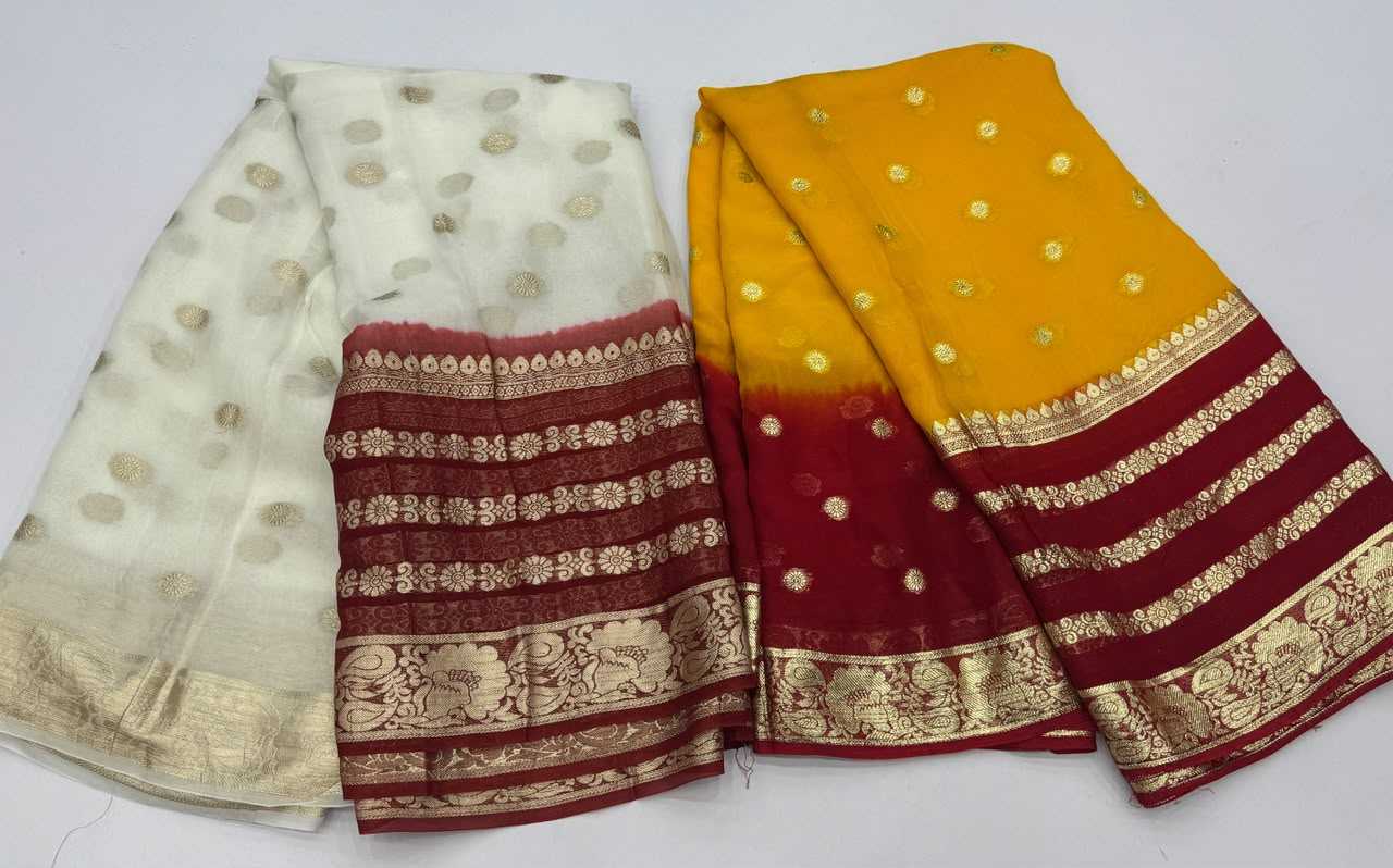 Viscose Georgette Saree