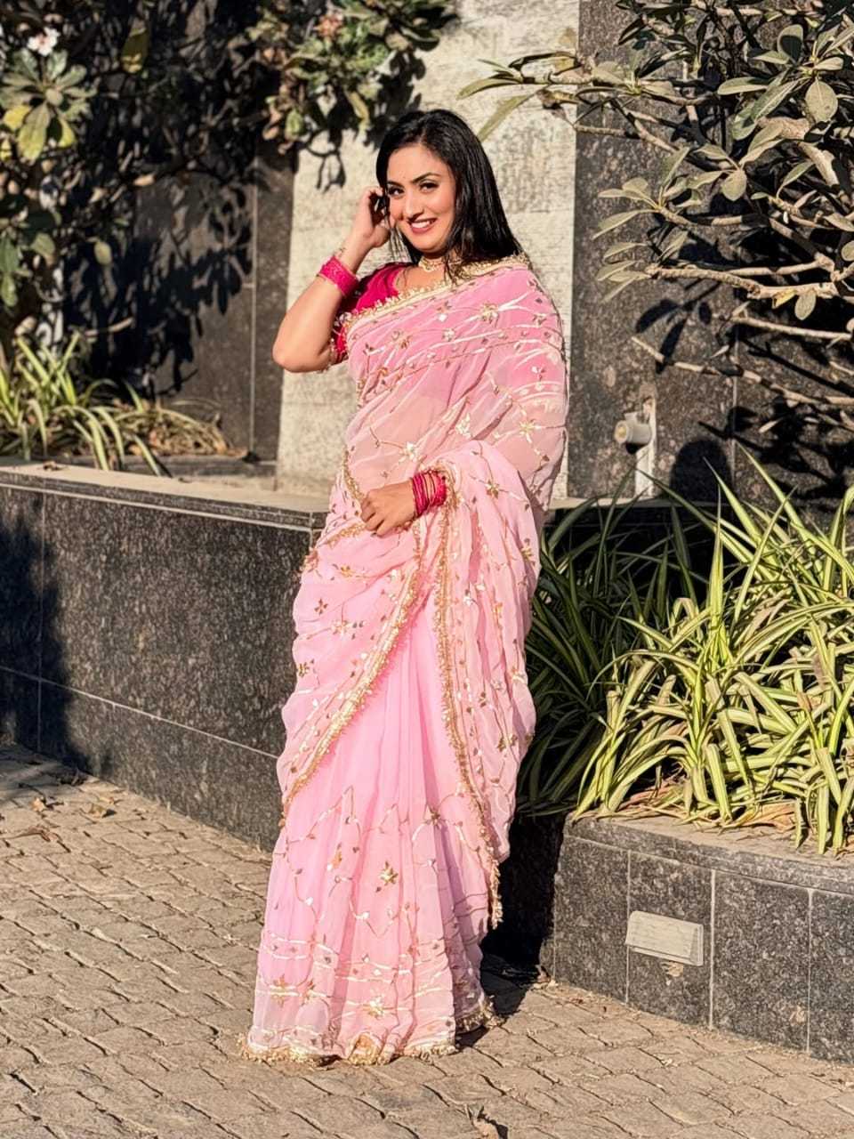 Georgette Fancy Saree