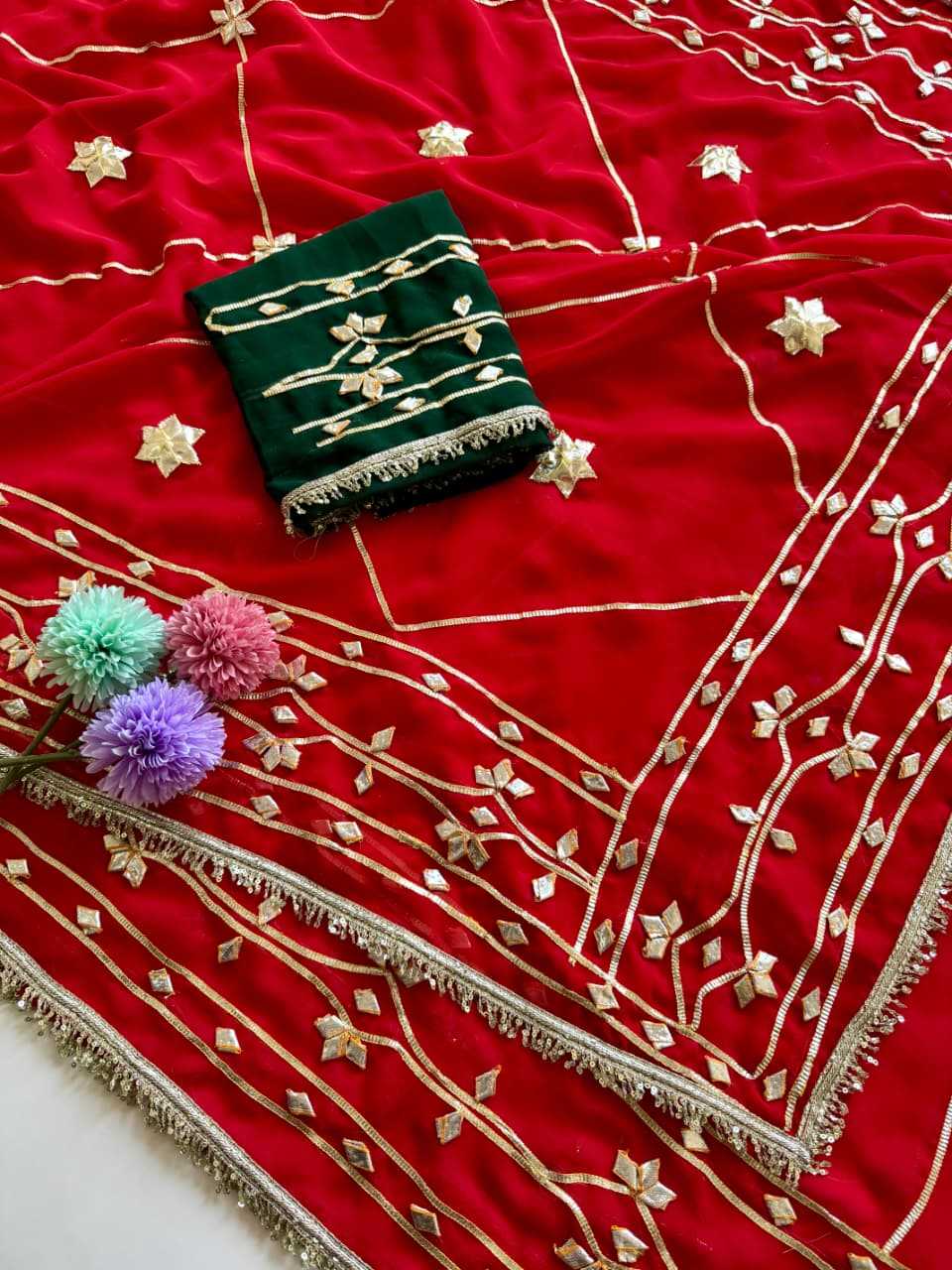 Georgette Fancy Saree