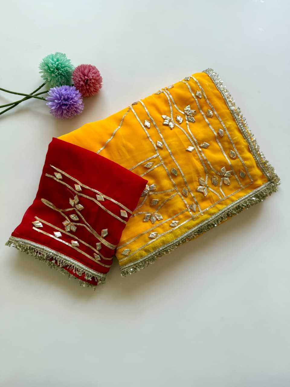 Georgette Fancy Saree
