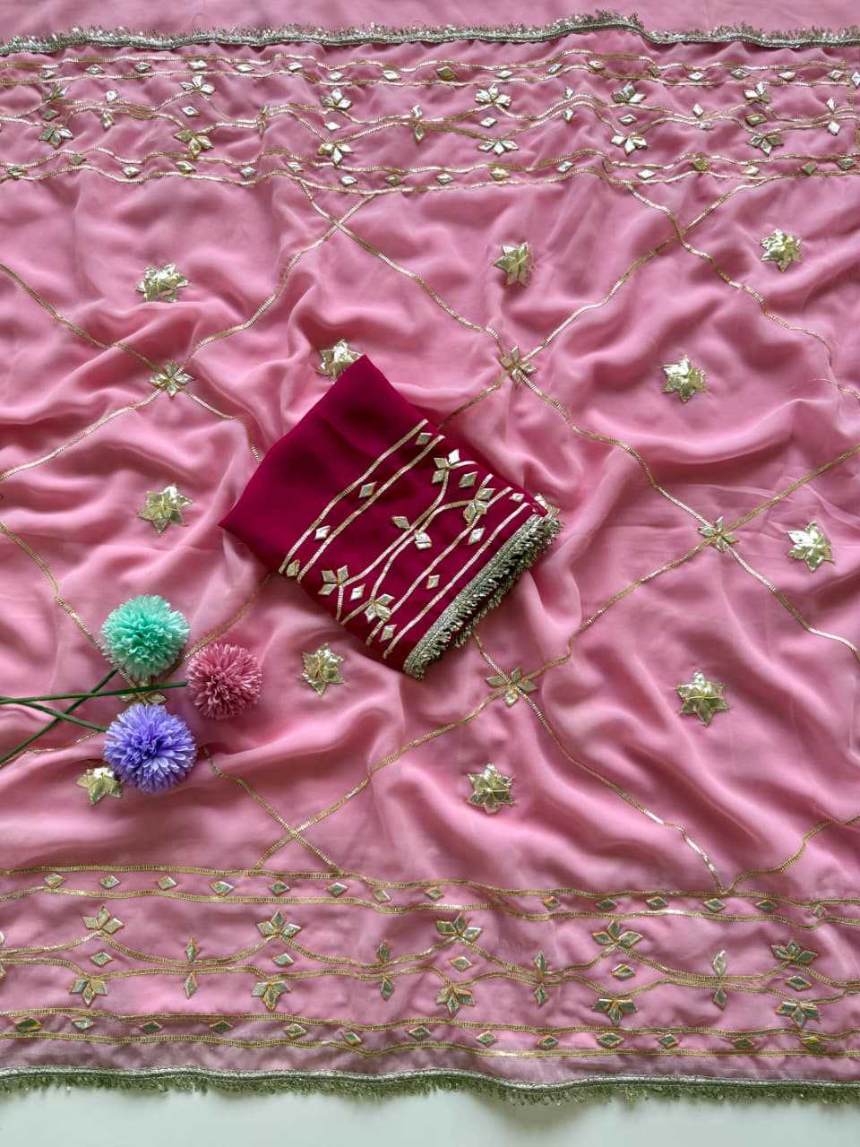 Georgette Fancy Saree