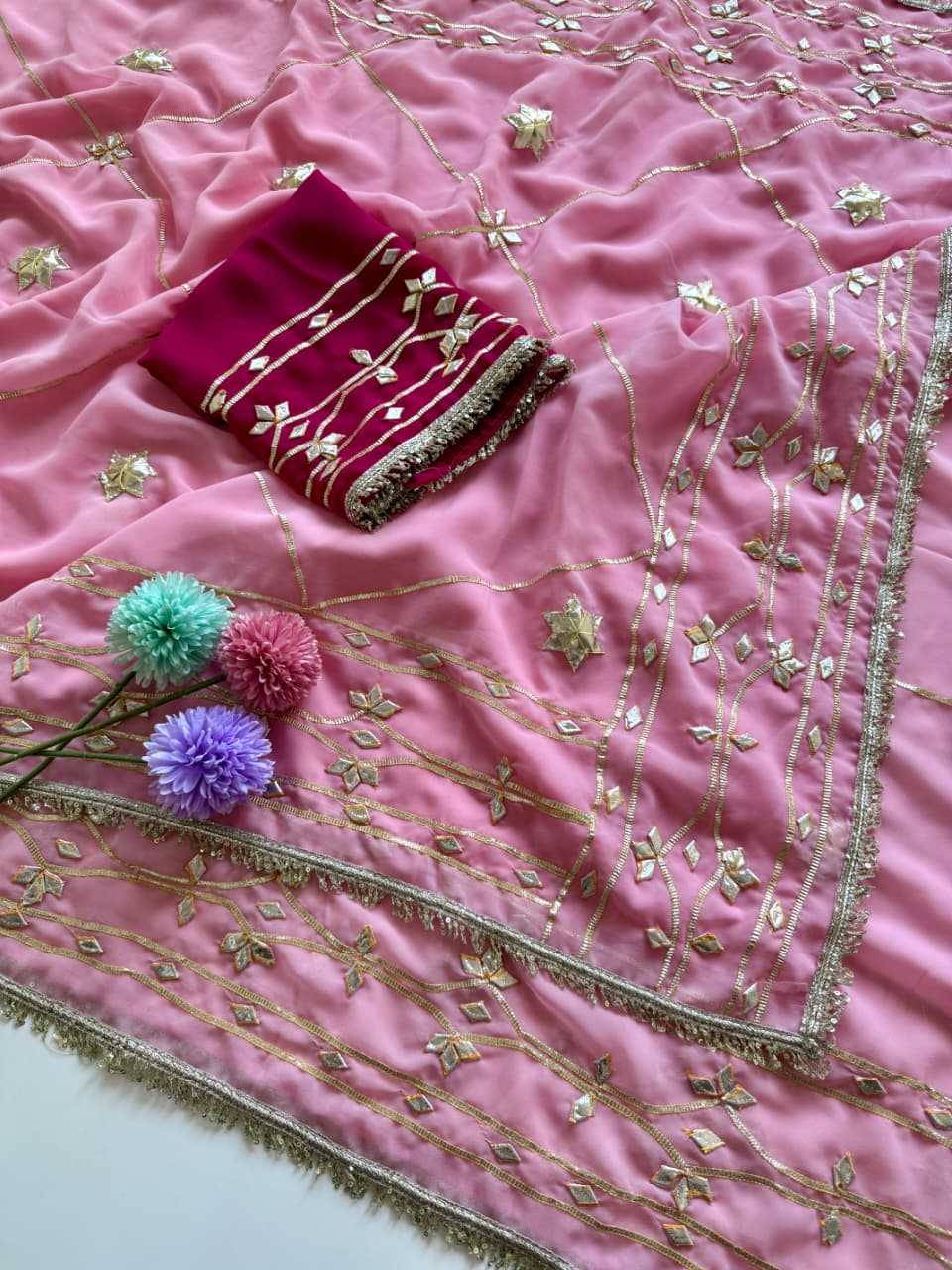 Georgette Fancy Saree