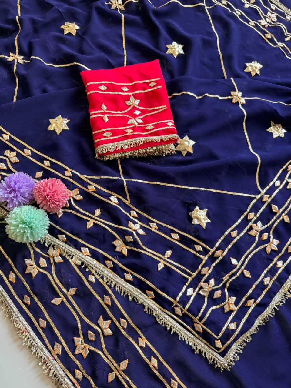 Georgette Fancy Saree