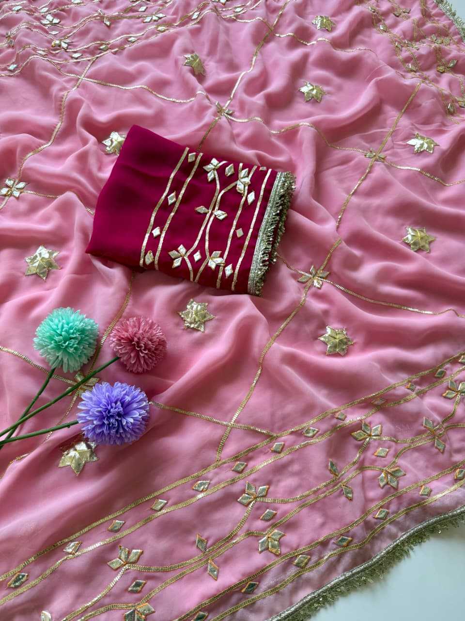 Georgette Fancy Saree