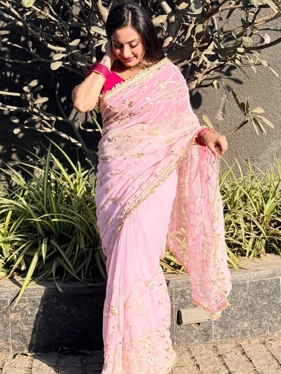 Georgette Fancy Saree