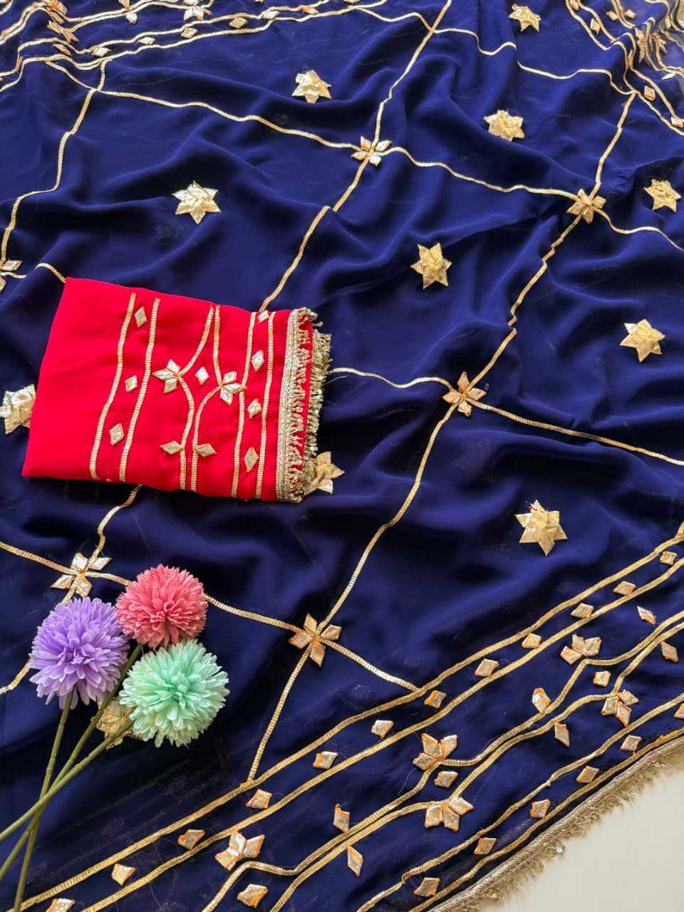 Georgette Fancy Saree