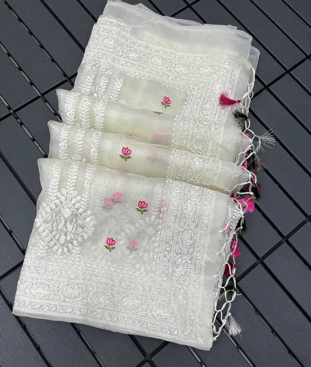 Organza Fancy Saree