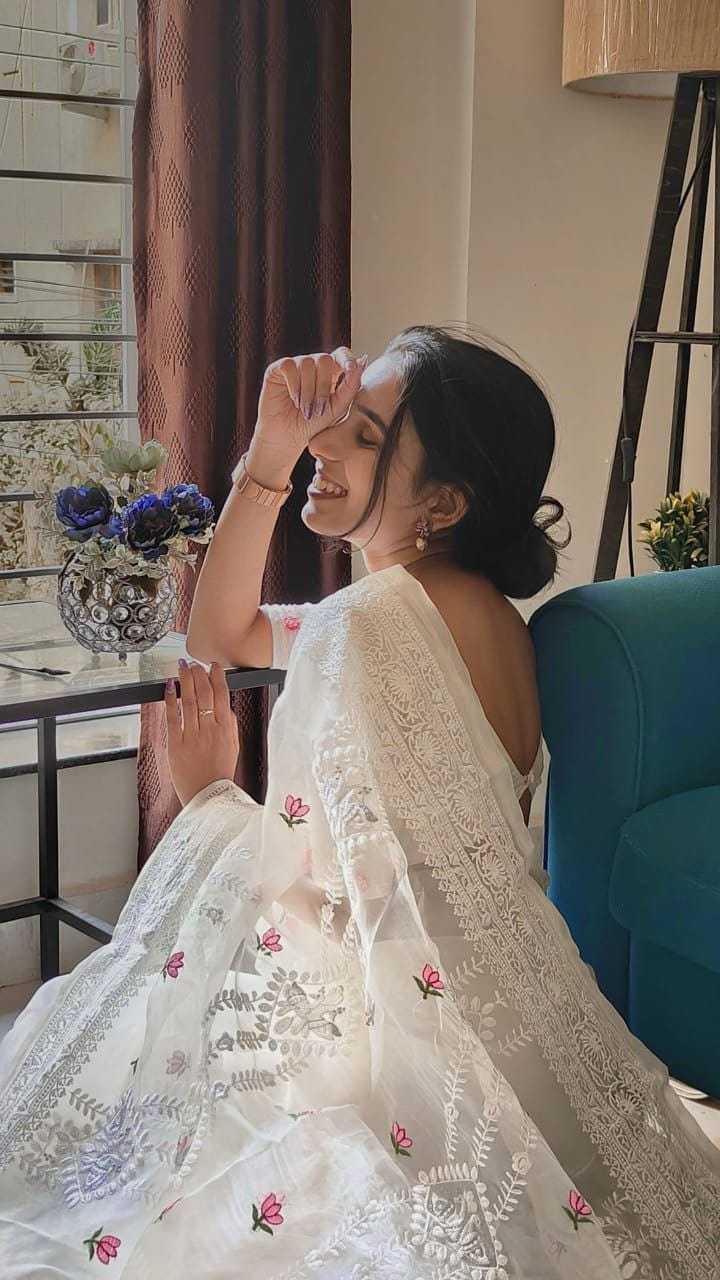 Organza Fancy Saree