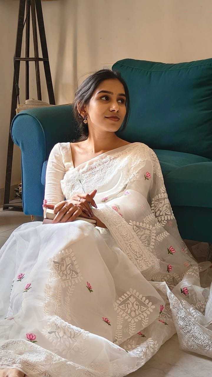Organza Fancy Saree