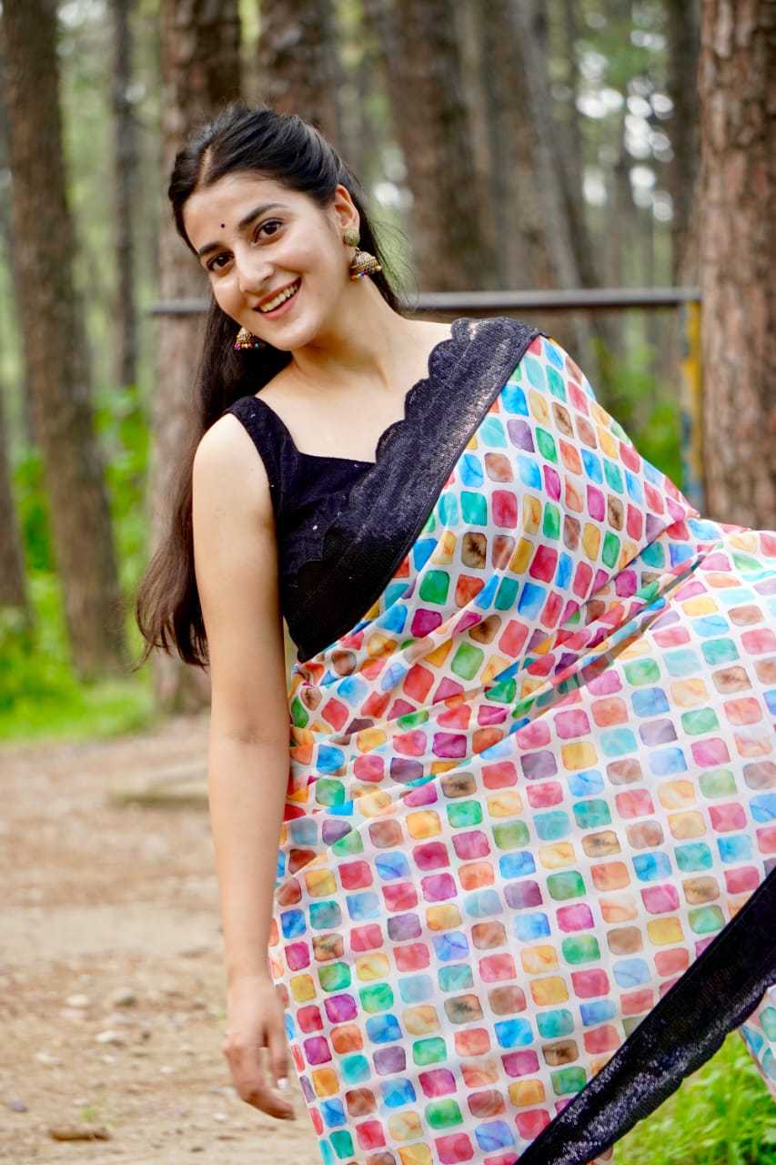 Georgette Party Wear Saree