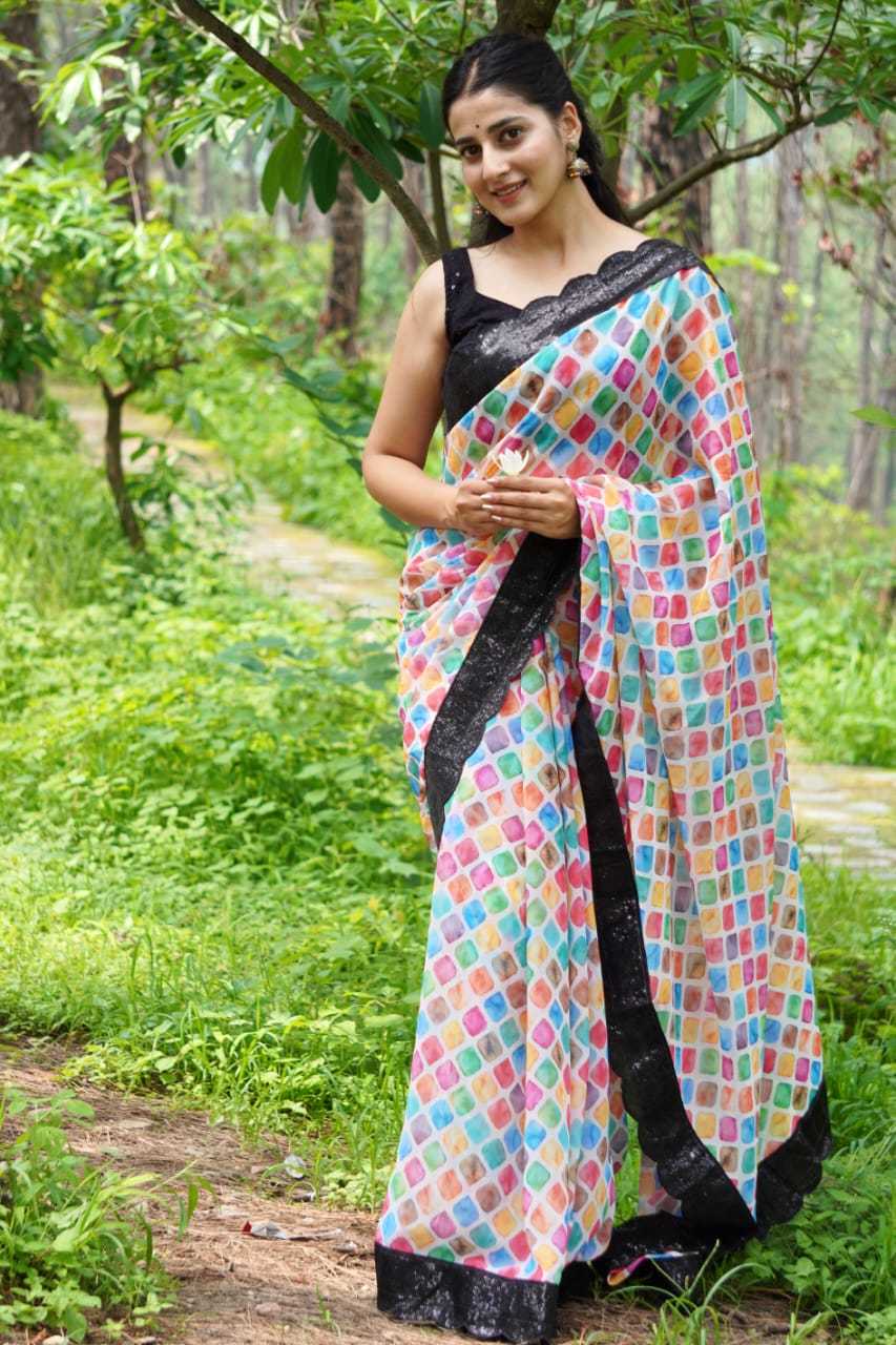 Georgette Party Wear Saree