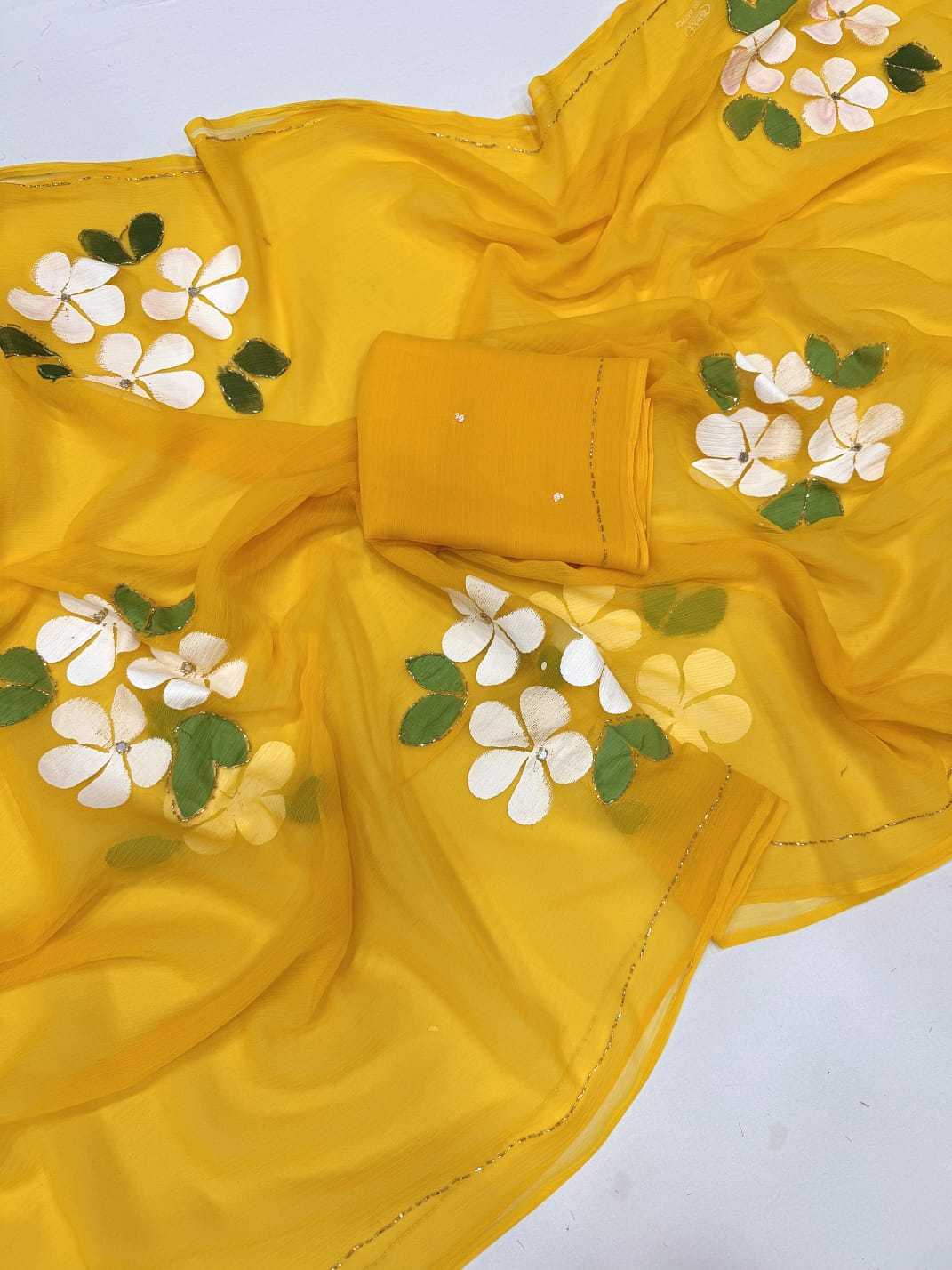 Aabhira Chiffon Saree