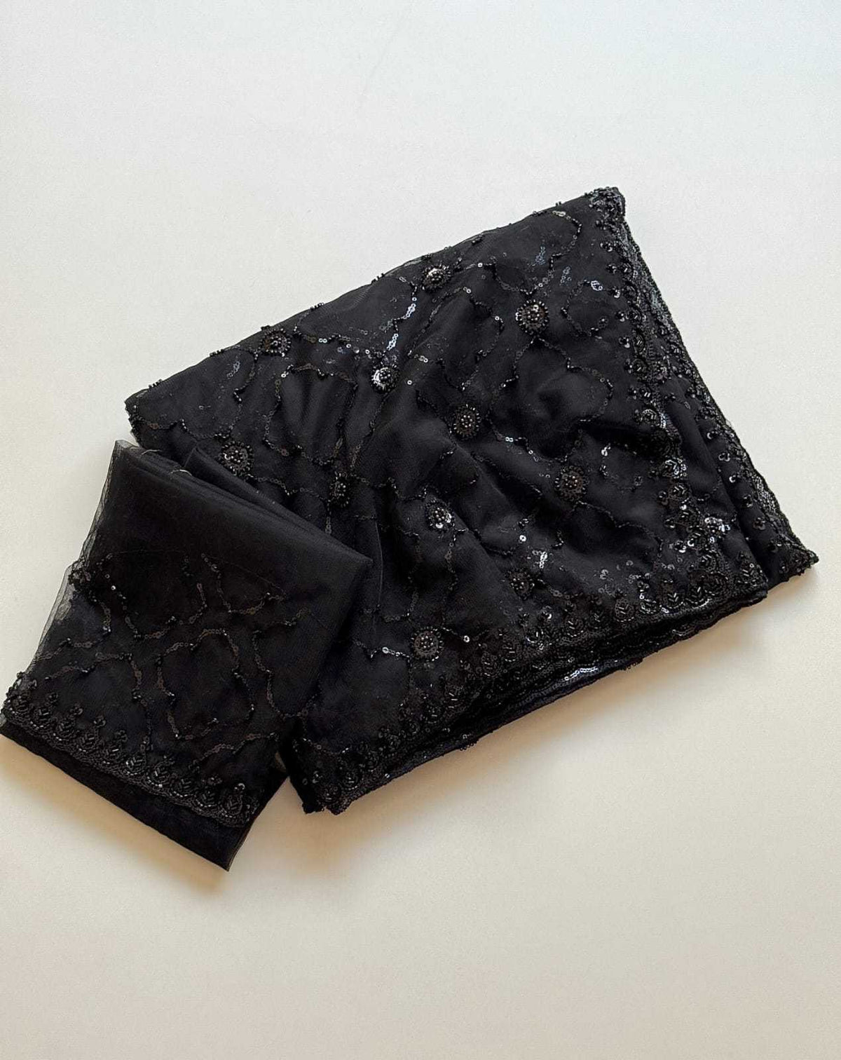 Aadhira Soft Net Sequence Saree