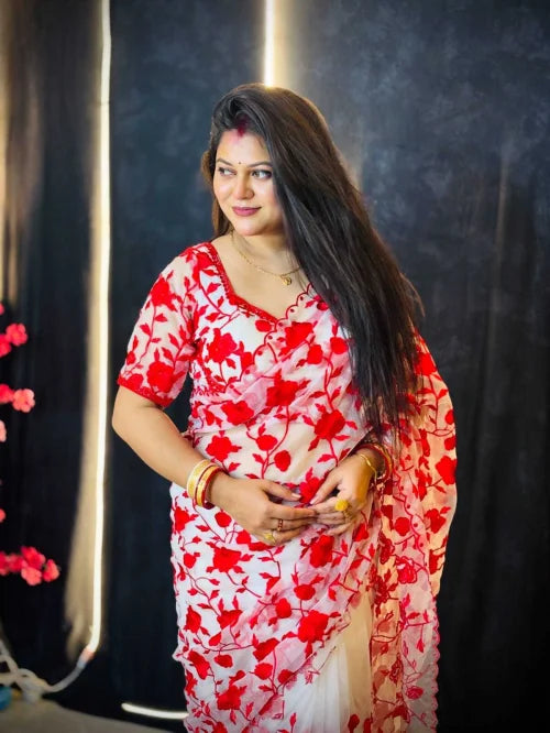 Aanya Organza Designer Saree