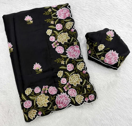 Aaradhya Tussar Silk Saree