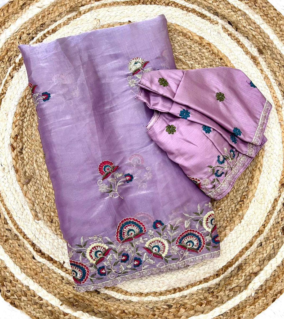 Aditi Satin Sequence Saree