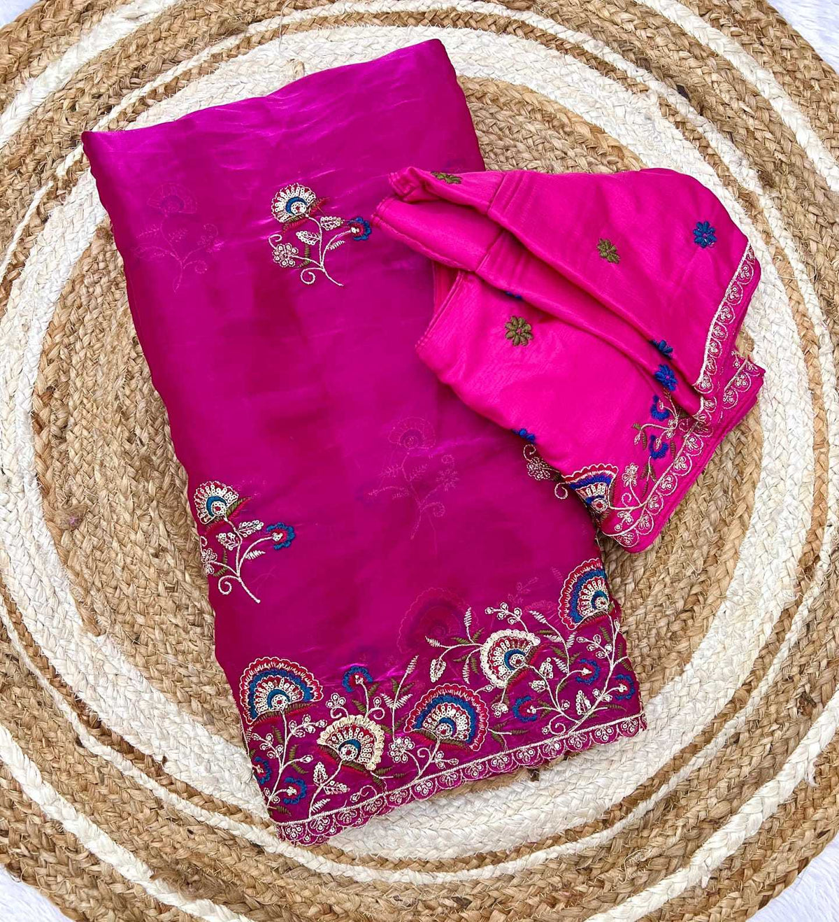 Aditi Satin Sequence Saree