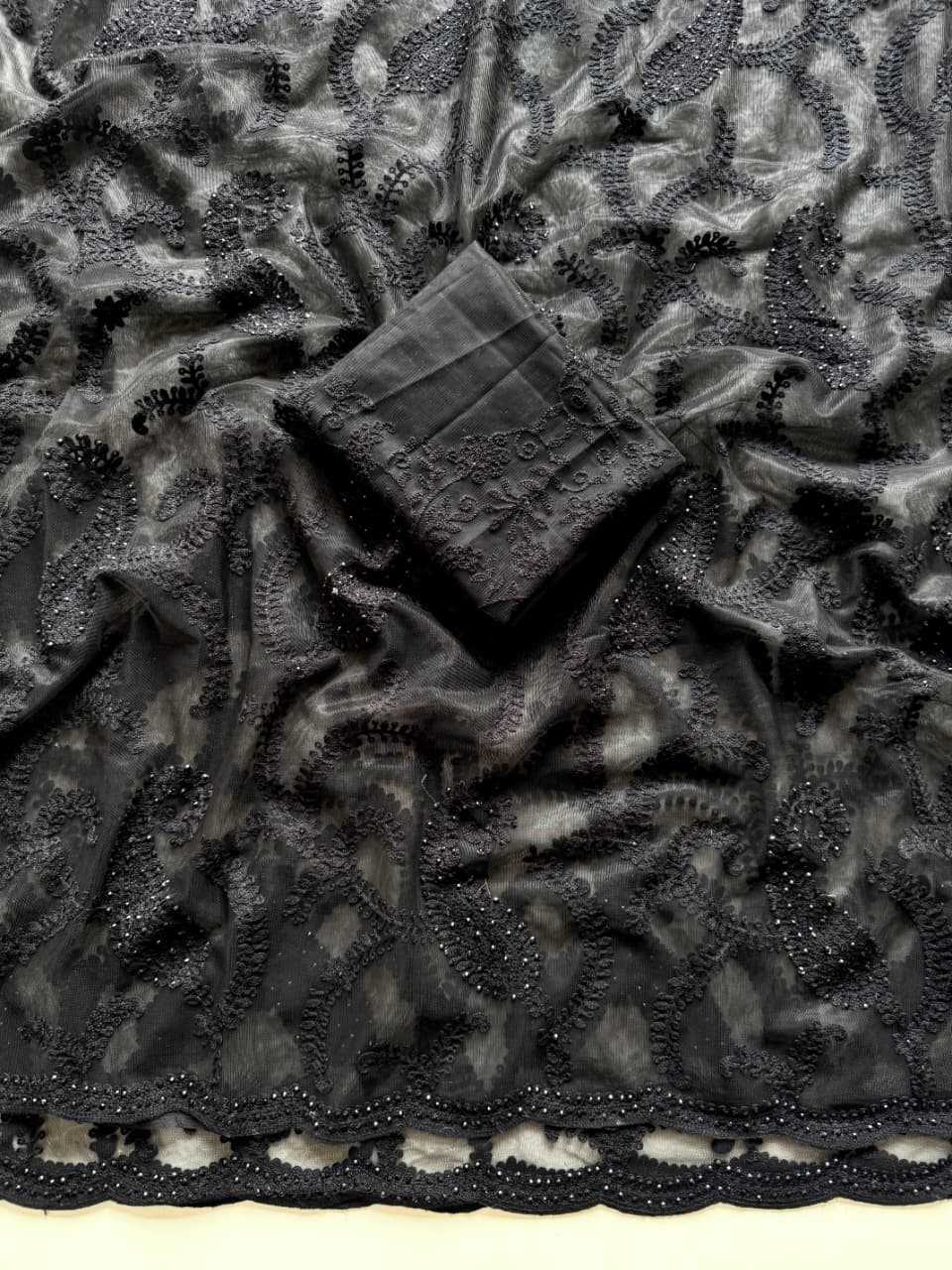 Aishi Soft Net Designer Saree