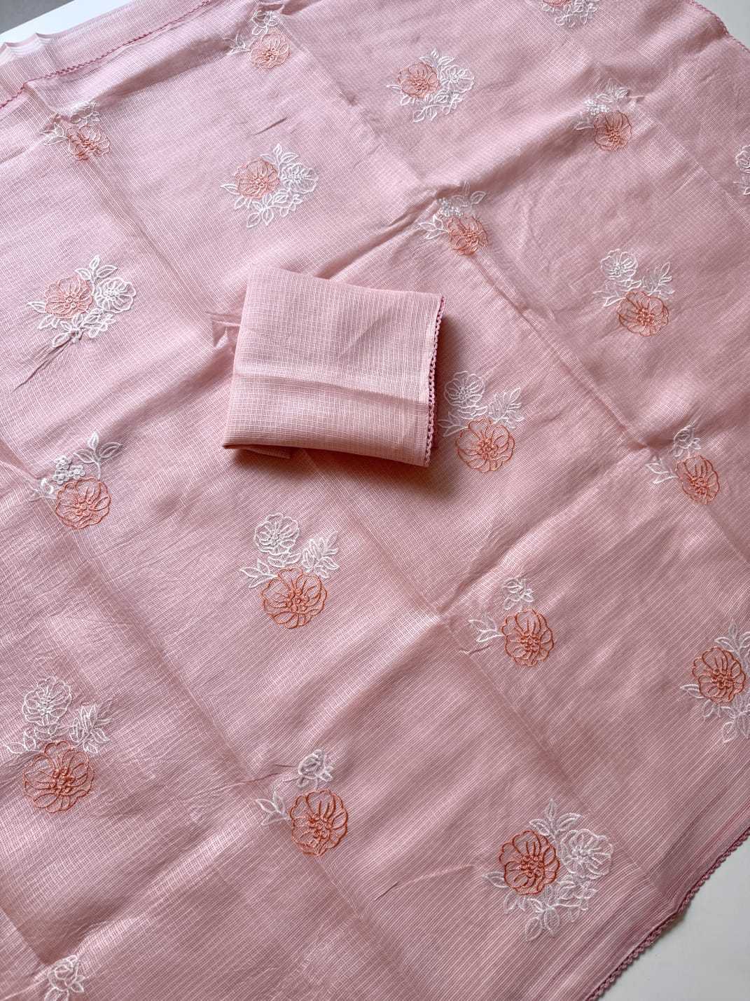 Amoli Kota Silk Kora Saree