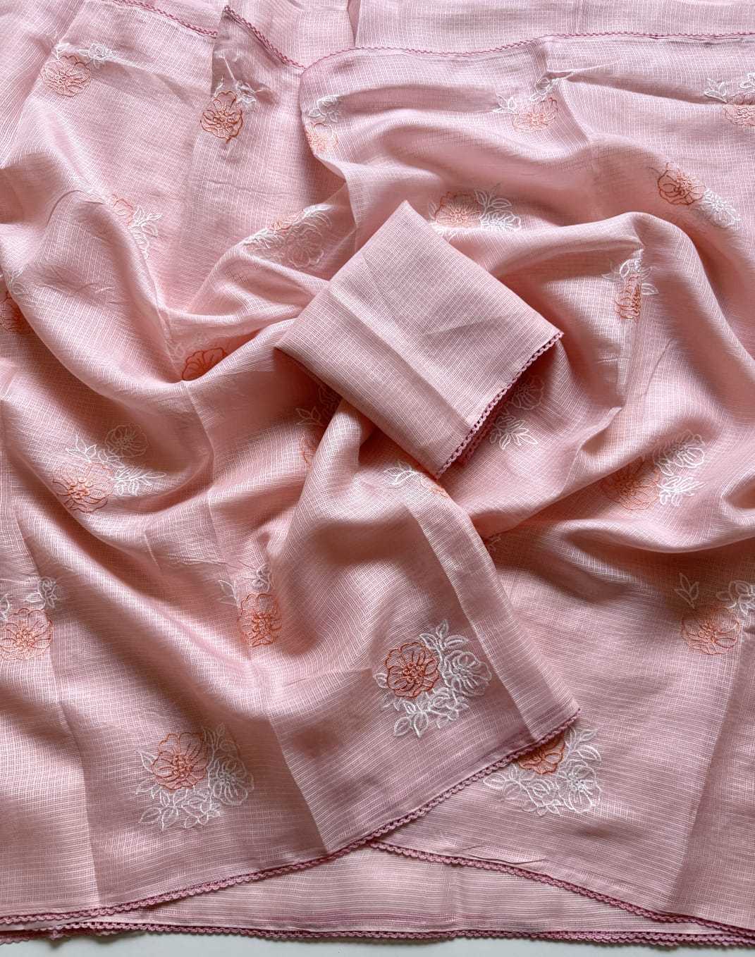Amoli Kota Silk Kora Saree