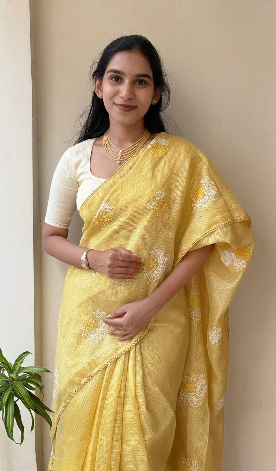 Amoli Kota Silk Kora Saree