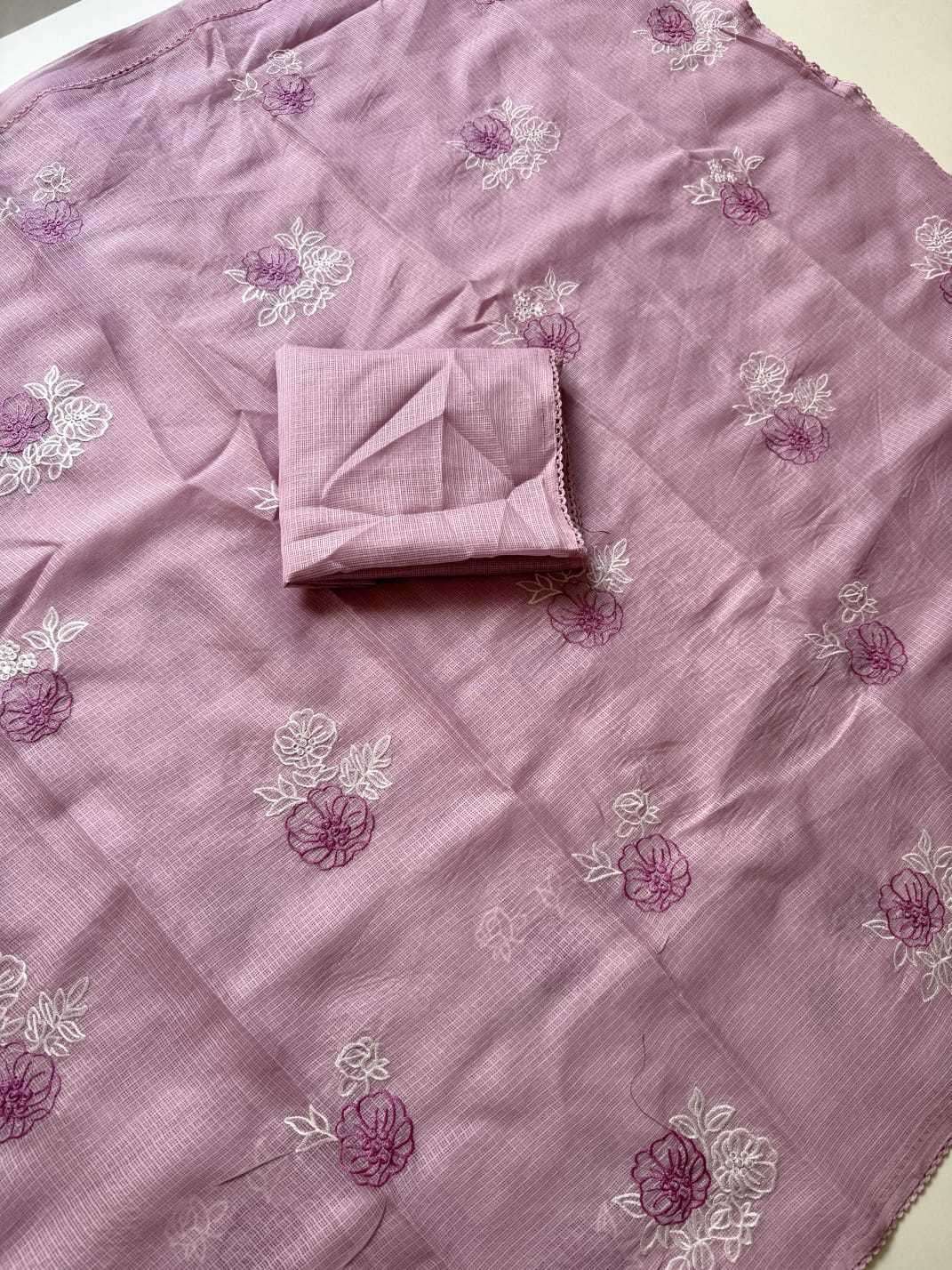 Amoli Kota Silk Kora Saree
