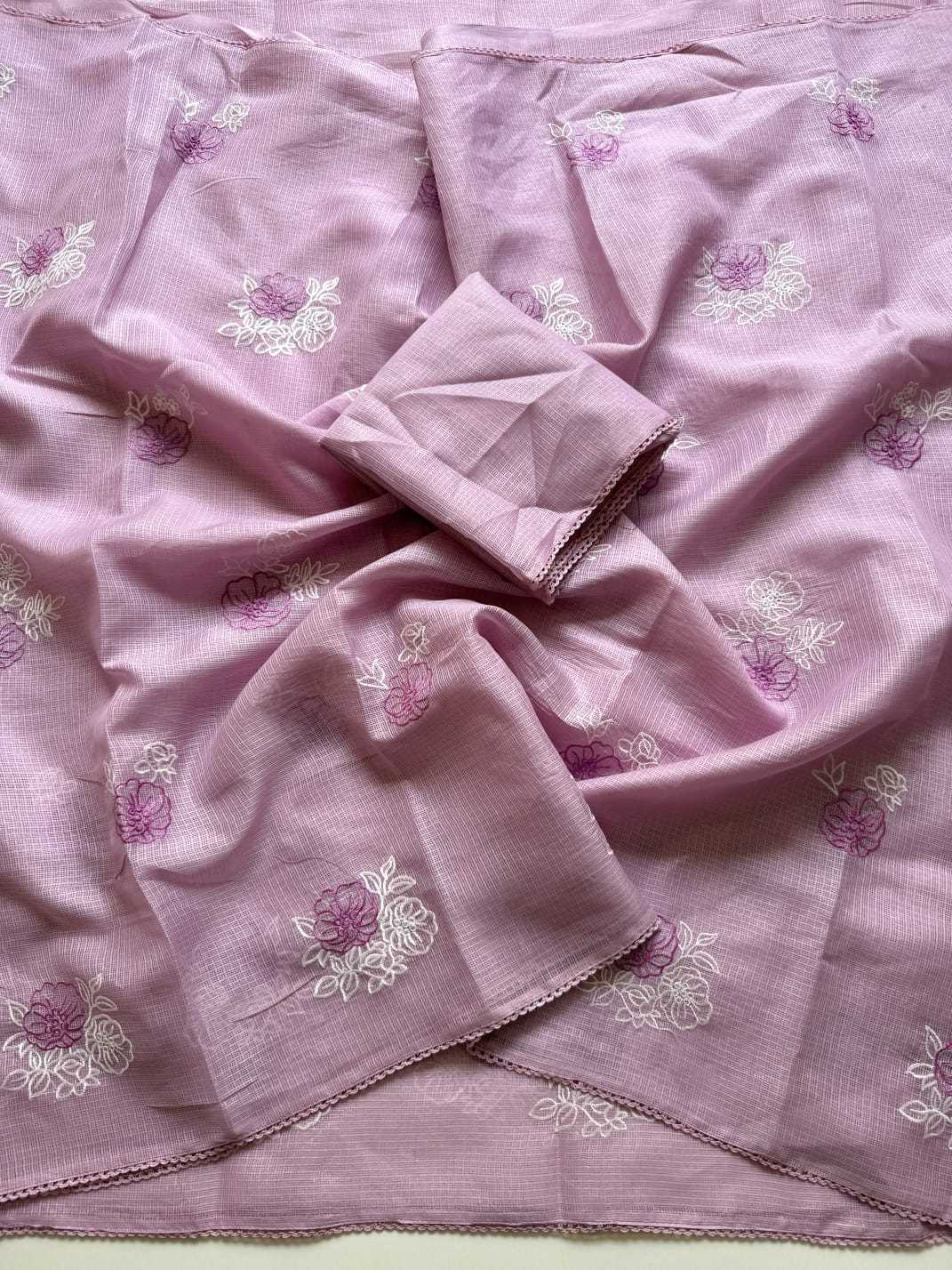 Amoli Kota Silk Kora Saree