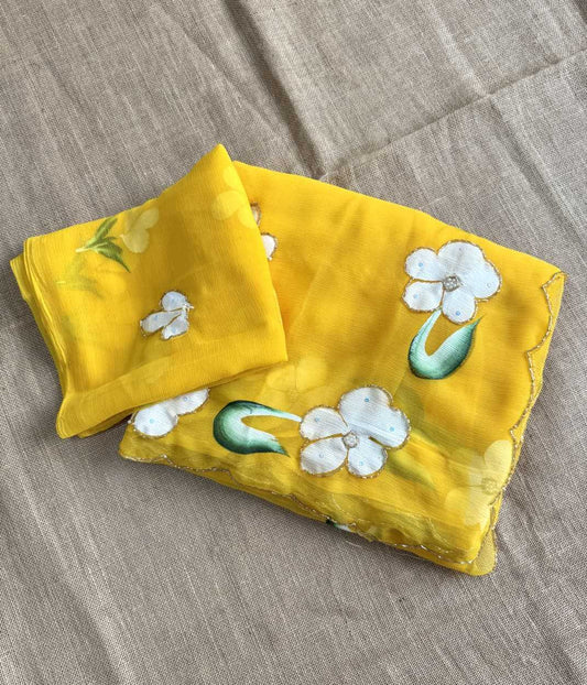 Chiffon Saree