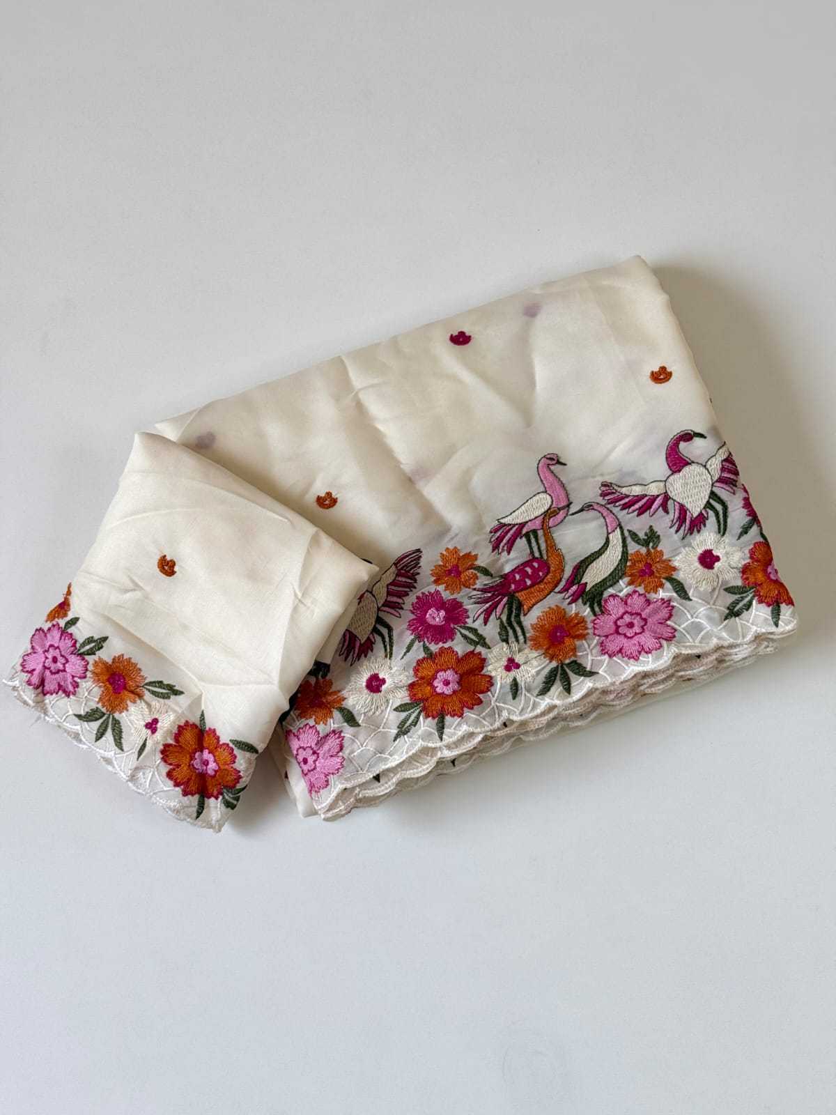 Embroidered Saree