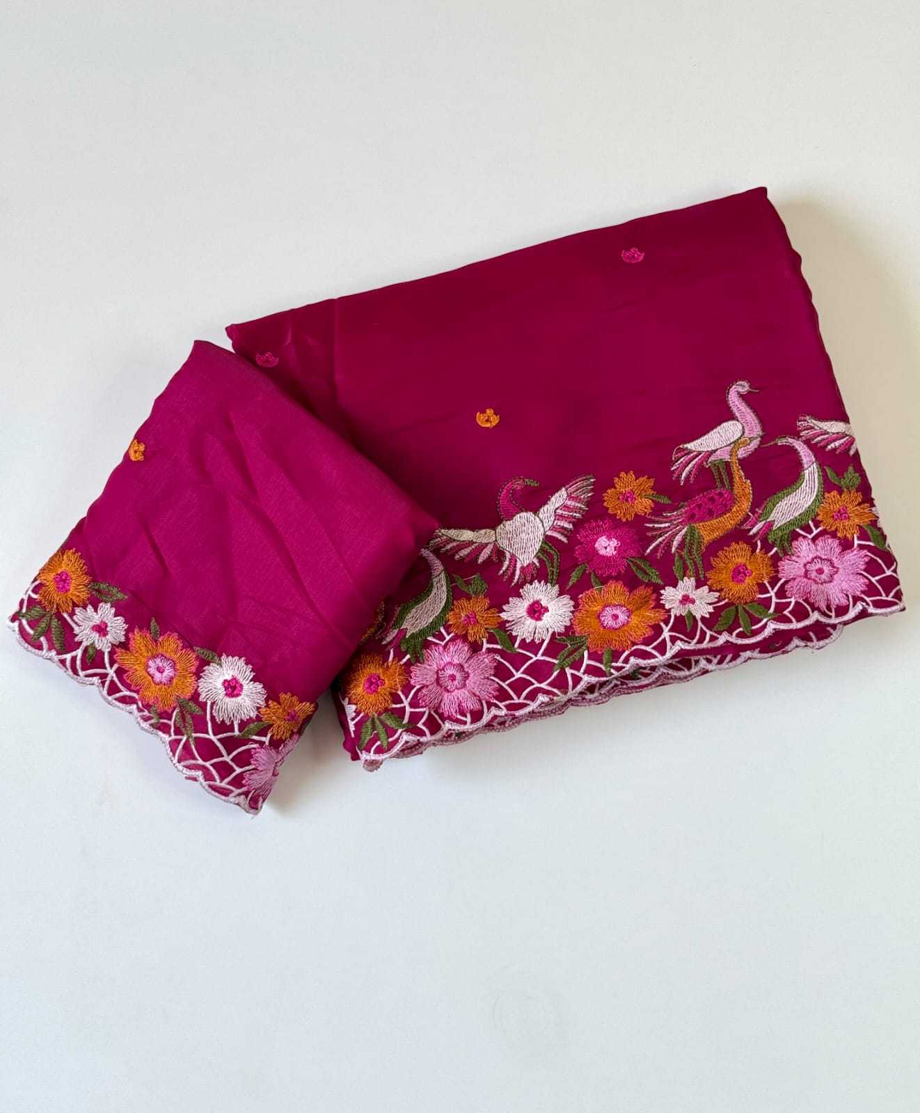 Embroidered Saree