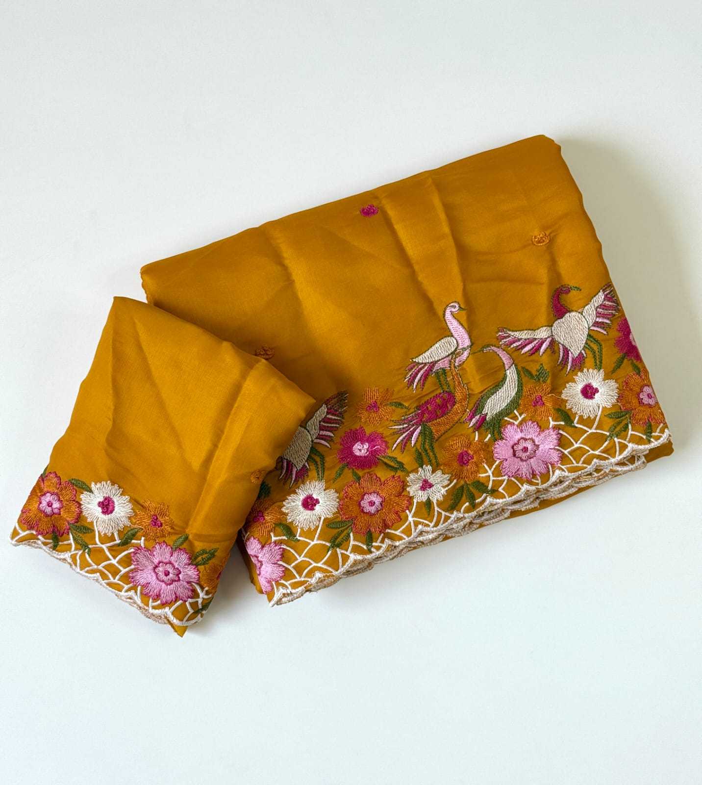 Embroidered Saree