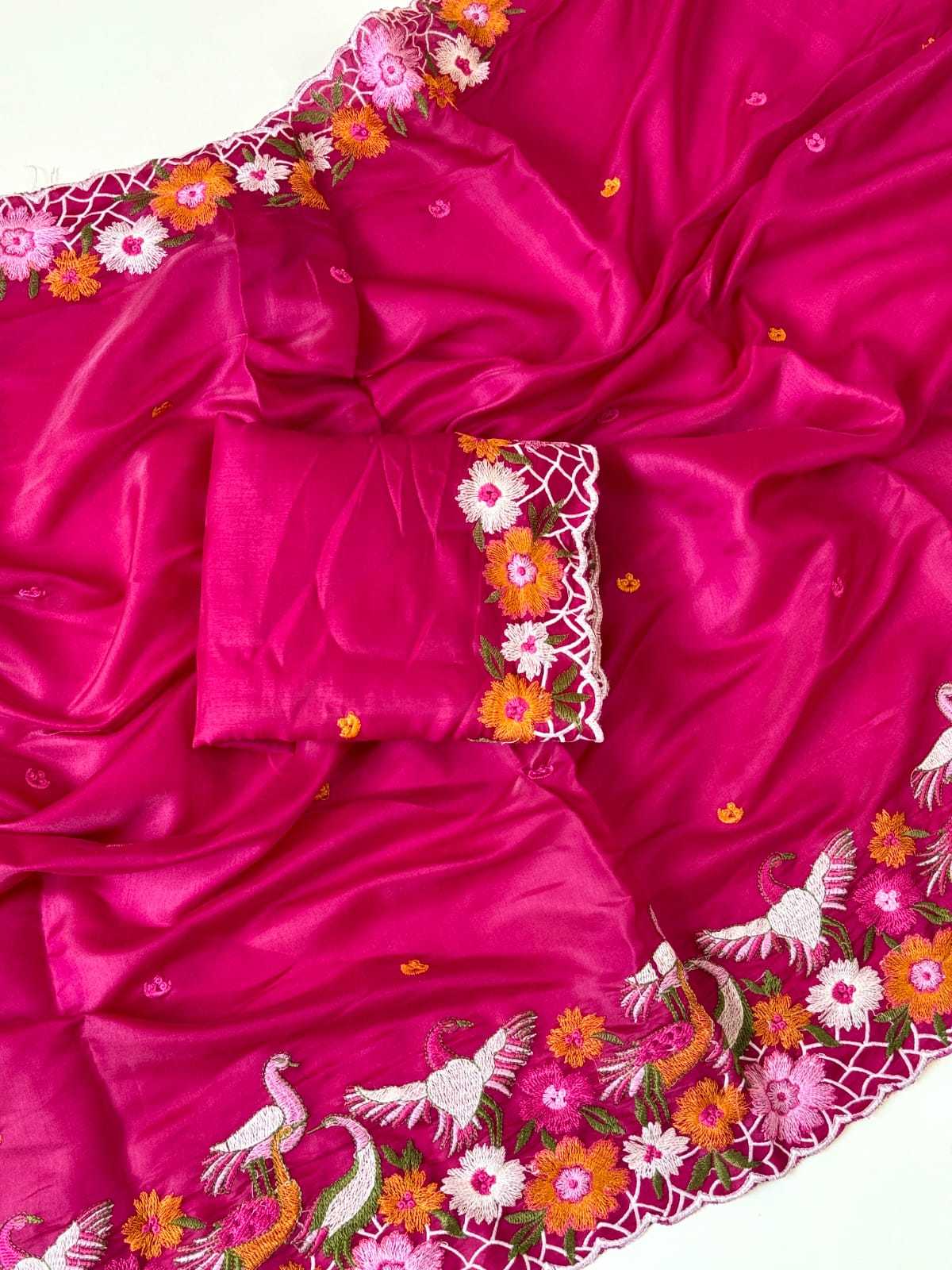 Embroidered Saree
