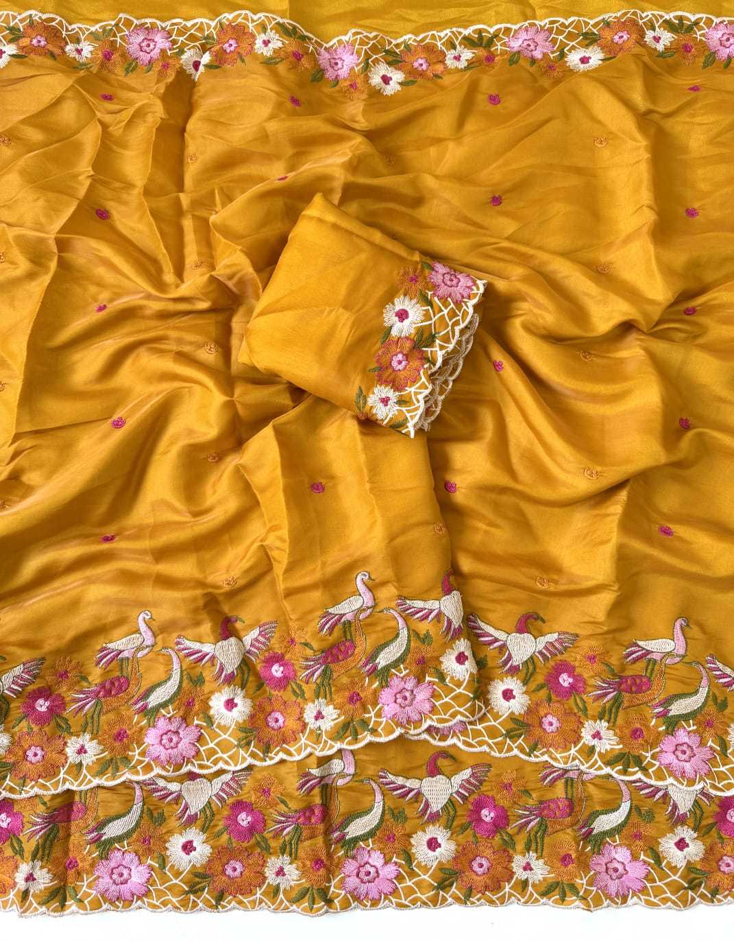 Embroidered Saree
